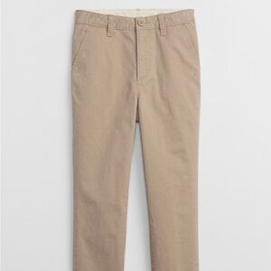 GAP FACTORY Boys Khaki Straight Leg Pants - Size 14